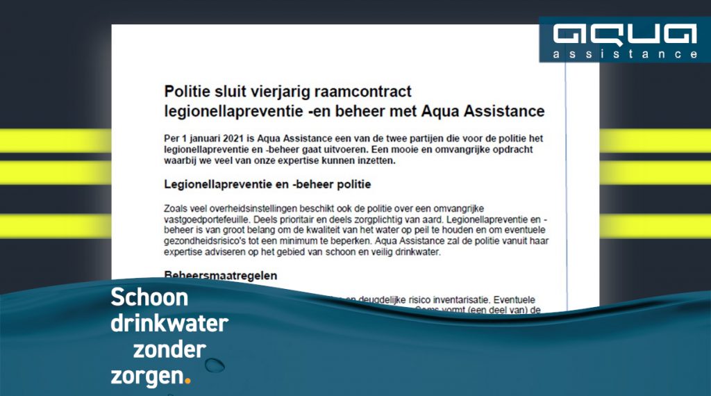 legionellapreventie politie